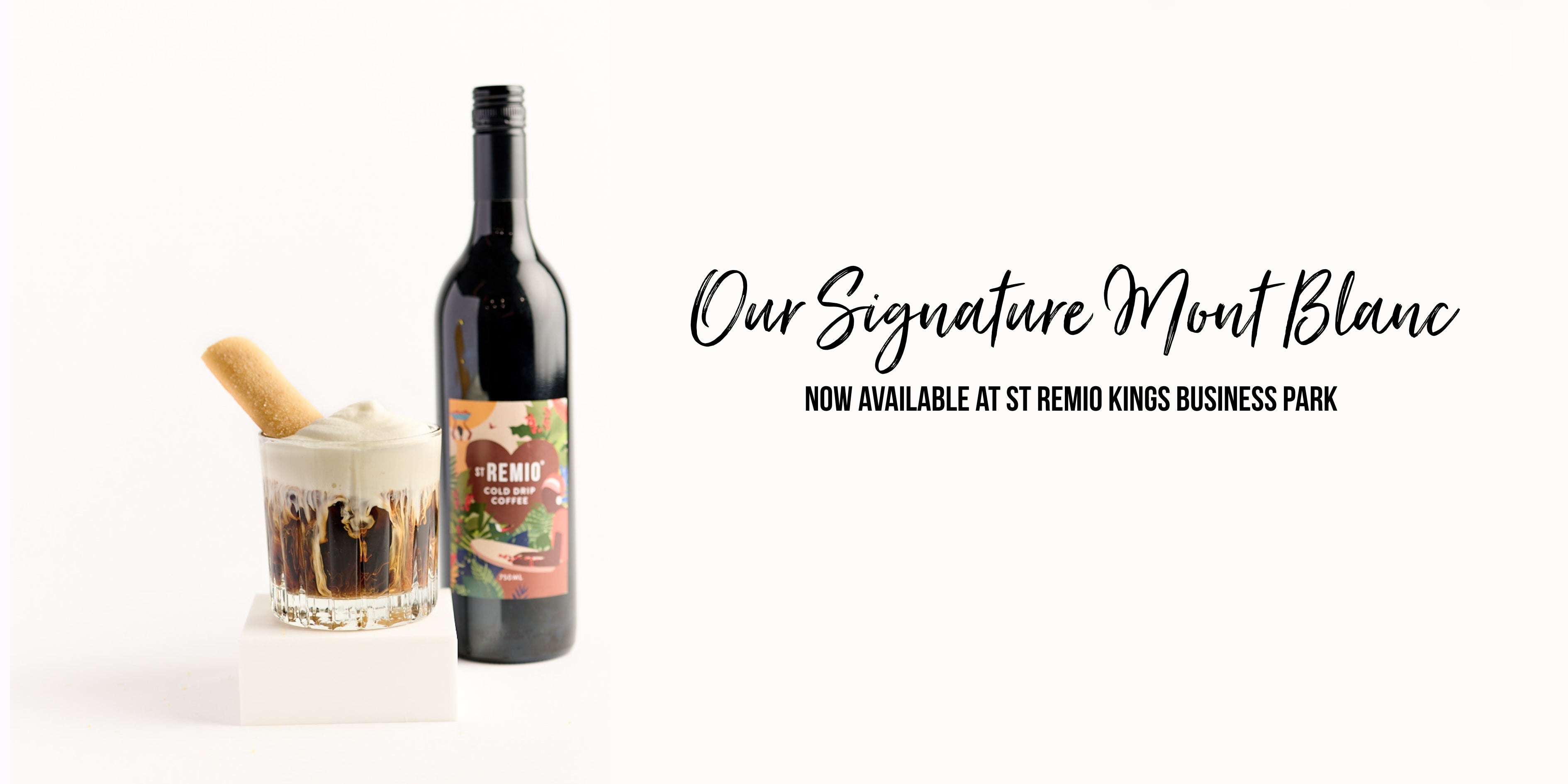 St Remio’s signature Mont Blanc now at Kings Park café
