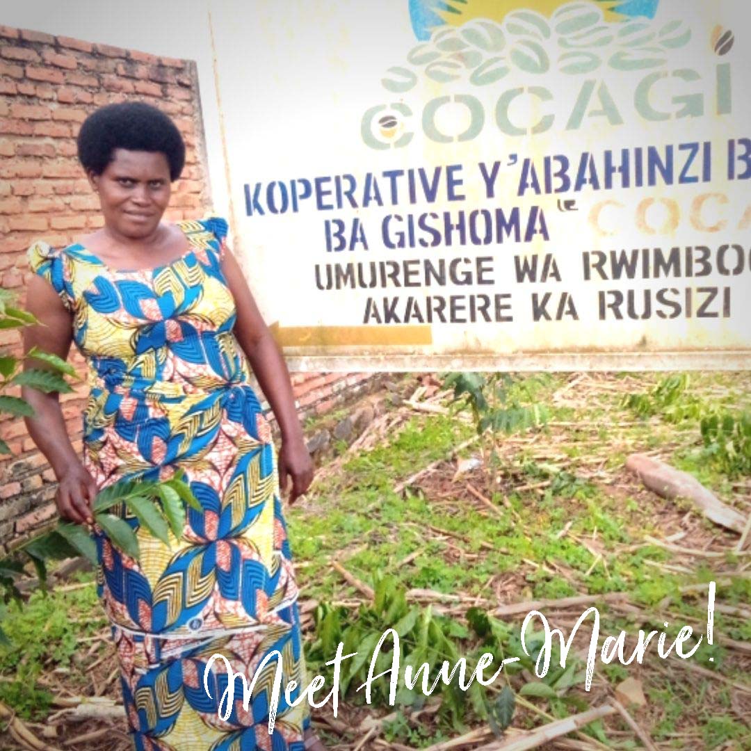 Meet Anne-Marie, a Female Rwandan Coffee Grower