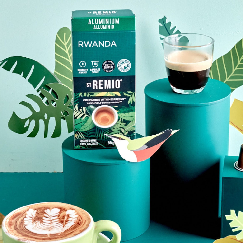 RWANDA - Nespresso®* Aluminum Compatible Capsules – St Remio Coffee
