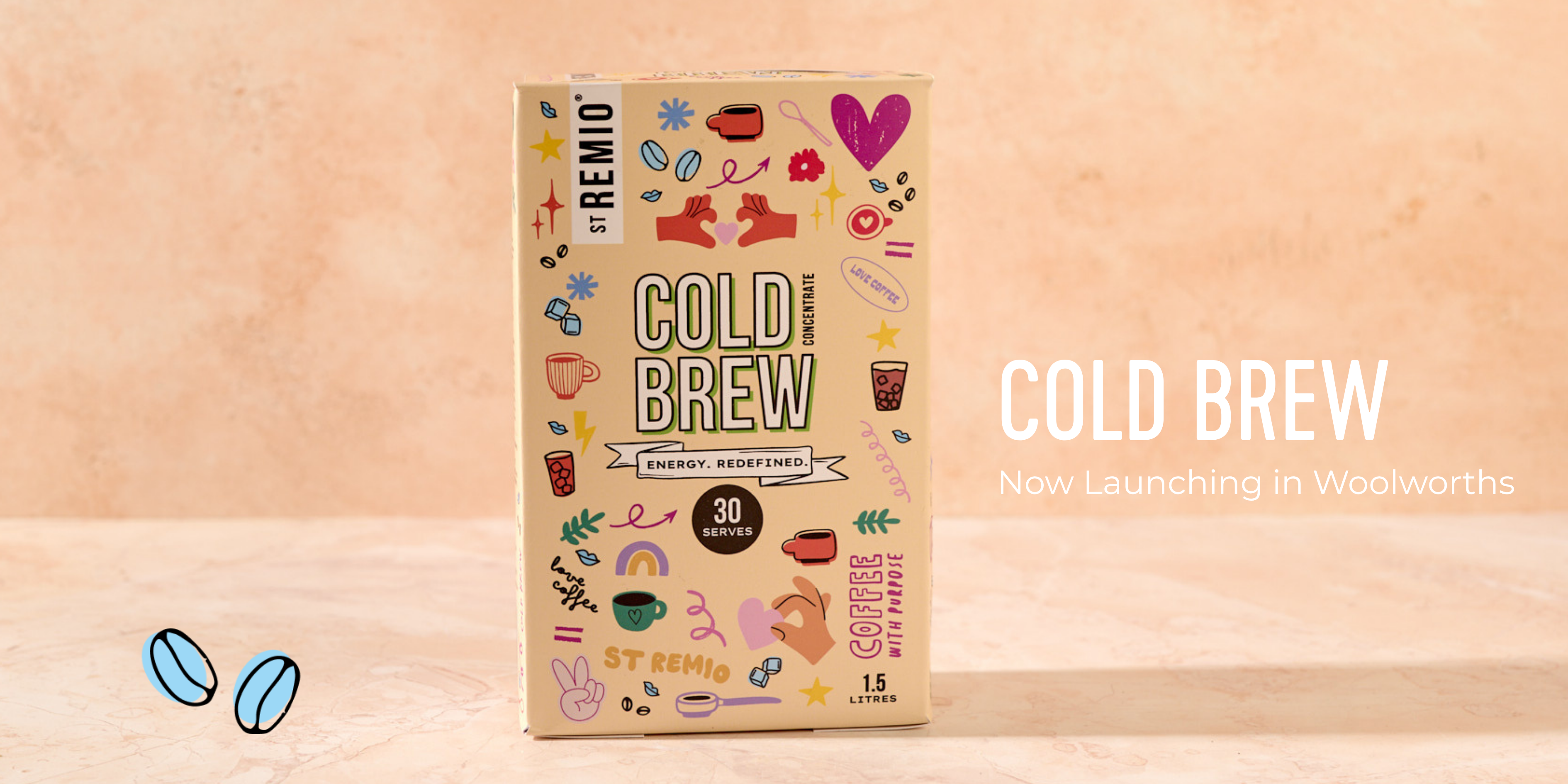 St Remio's New Cold Brew- Now launching in Woolworths