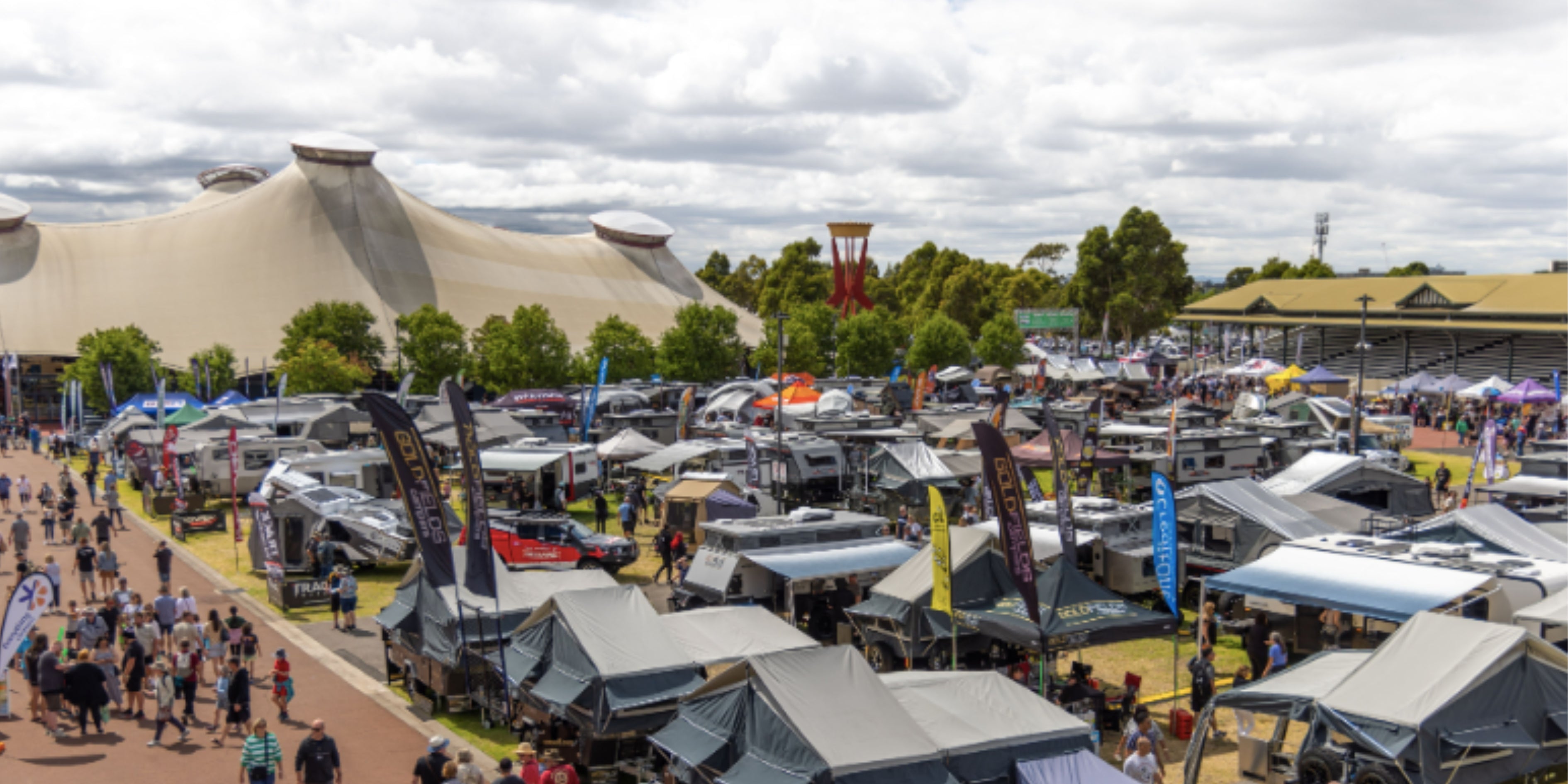 Victorian Caravan & Camping Supershow at Melbourne Showgrounds