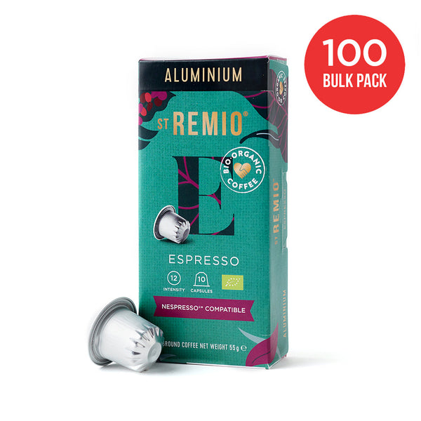 ESPRESSO - Nespresso®* Organic Aluminum Compatible Capsules