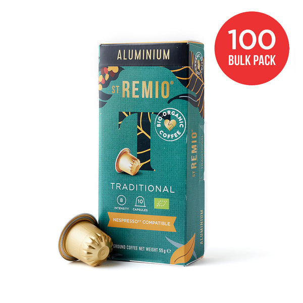 TRADITIONAL - Nespresso®* Organic Aluminum Compatible Capsules