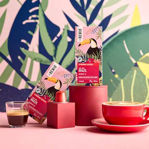 BRAZIL - Nespresso®* Aluminum Capsules – St Remio Coffee