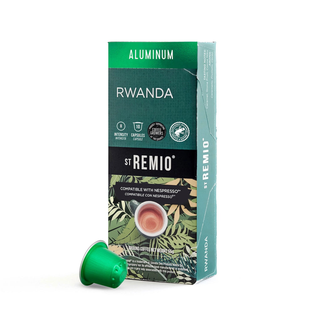 RWANDA - Nespresso®* Aluminum Compatible Capsules