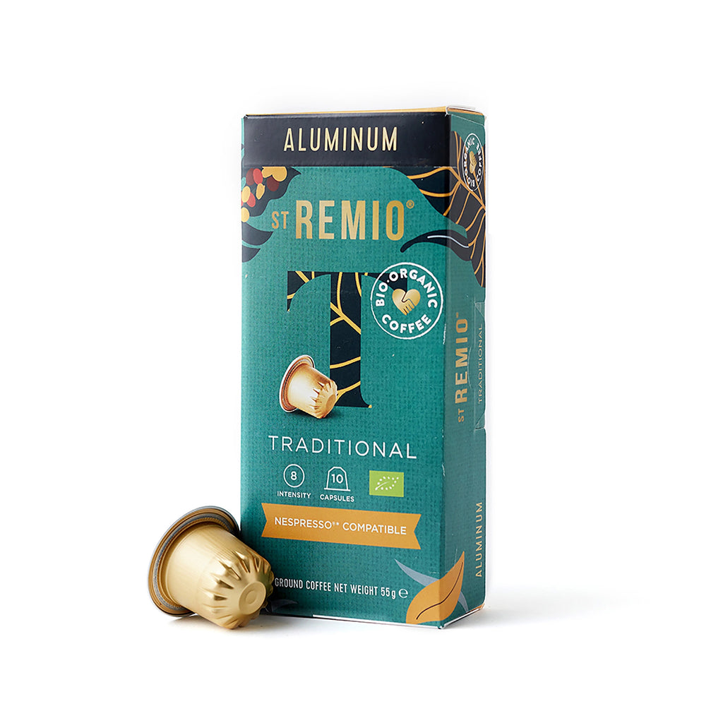 TRADITIONAL - Nespresso®* Organic Aluminum Compatible Capsules